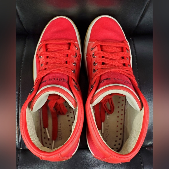 Alexander McQueen Puma Red Formula One Rabble - Picture 4 of 6